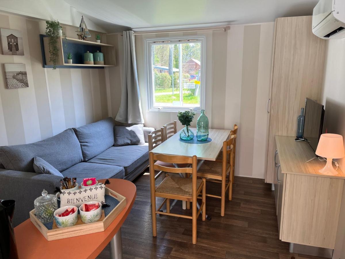 Mobil-Home Climatise Avec Piscine Aureilhan  Exterior foto
