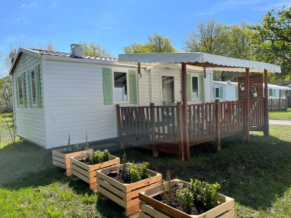 Mobil-Home Climatise Avec Piscine Aureilhan  Exterior foto