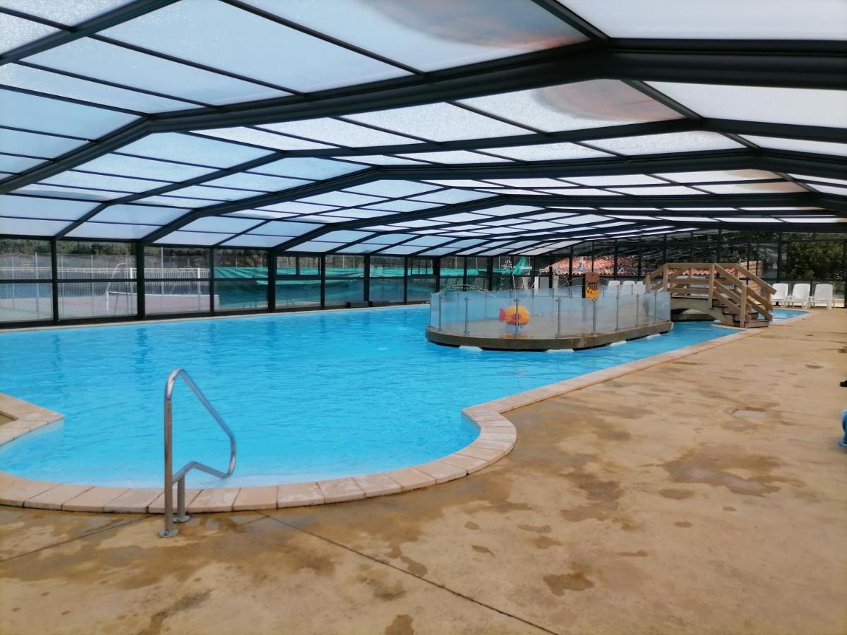 Mobil-Home Climatise Avec Piscine Aureilhan  Exterior foto